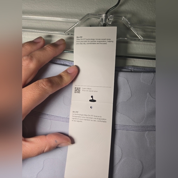 Nike Dri Fit High Rise Full Length Womens Leggings NWT Purple Camo size XL - Picture 5 of 7